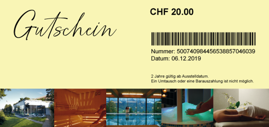 Bild von Wertgutschein CHF 20.00