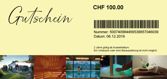 Bild von Wertgutschein CHF 100.00